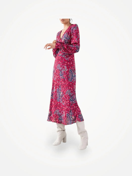 & Other Stories Paris Atelier Paisley Dress