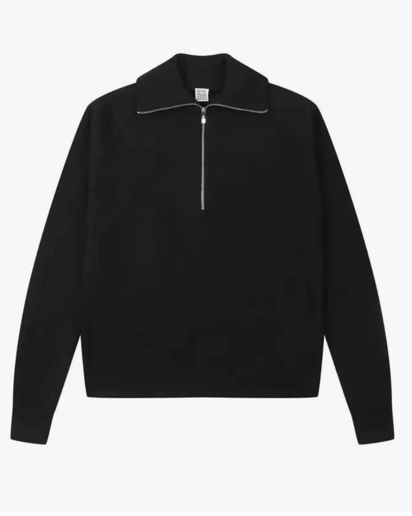 Toteme Merino Wool Zip Knit-ulltröja