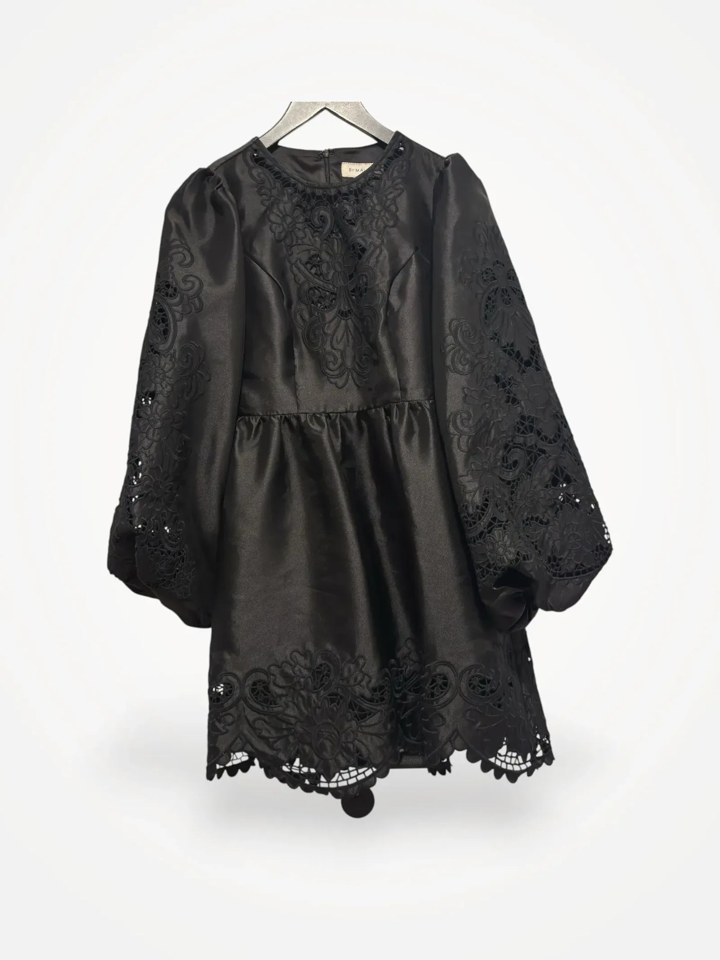 By Malina Molly Broderie Anglaise Scallop Hem  Dress