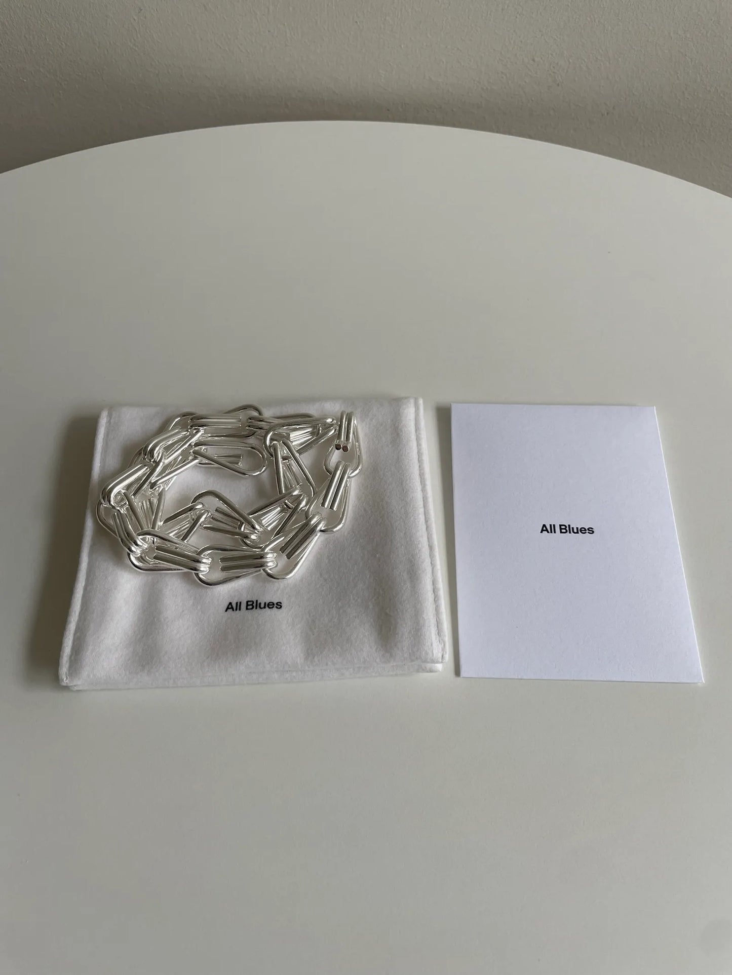 All Blues Clip Necklace