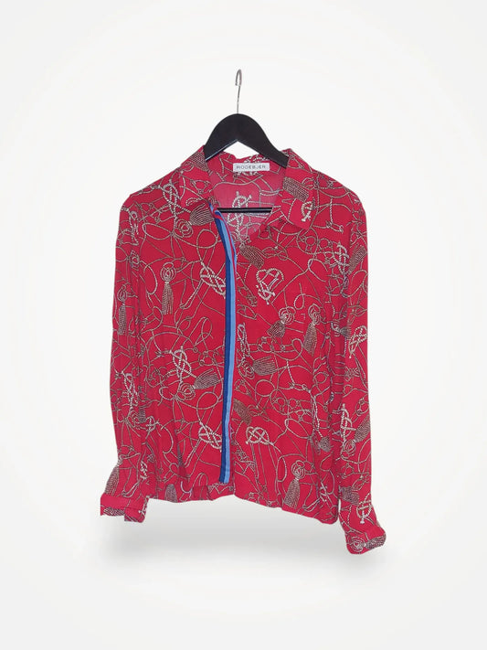 Rodebjer Hathaway Tassels-blus