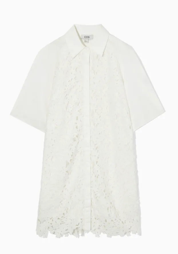 Cos Broderie Anglaise-klänning NWOT