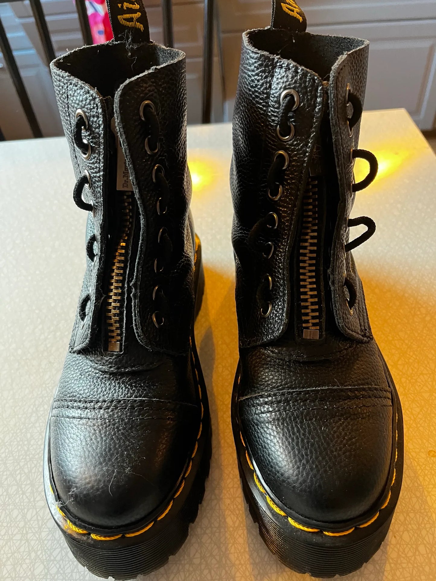 Dr. Martens Sinclair Milled Nappa-skinnkängor