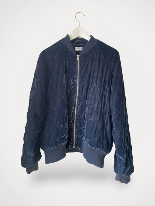 Weekday Anges Velvet Bomber-jacka