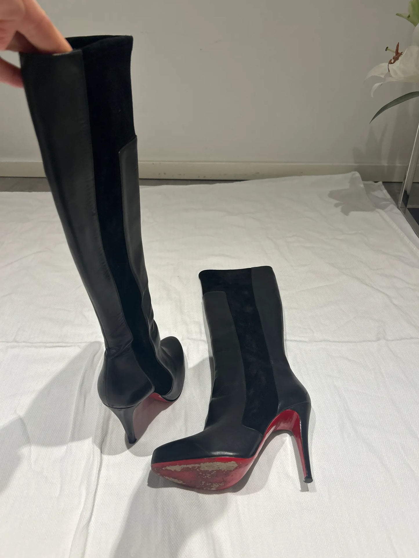 Christian Louboutin-skinnboots