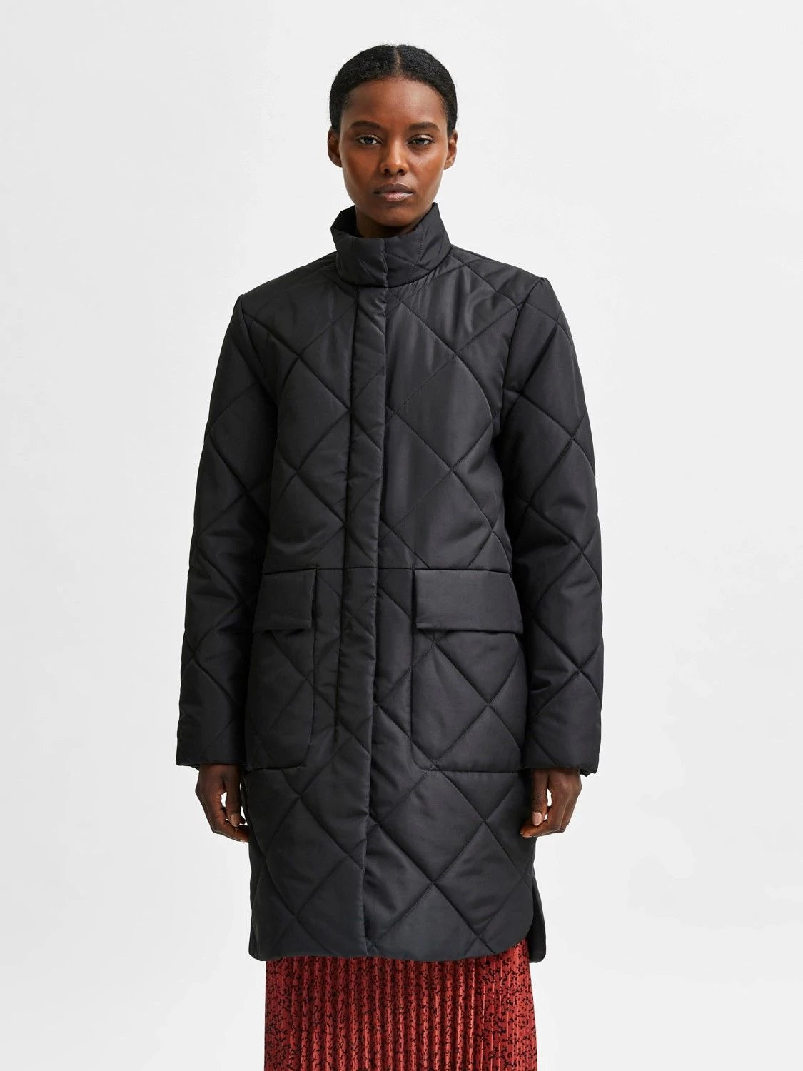 SELECTED SLFNaddy Quilted Coat-jacka NWT