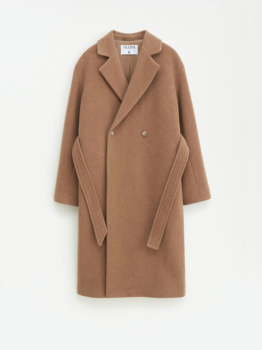 Filippa K Soft Wool Belted Coat Coat