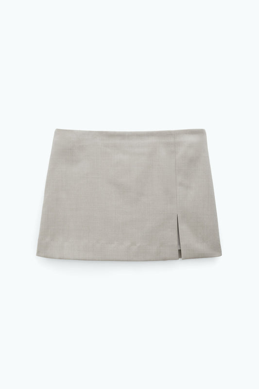 Filippa K Tailored Mini Sage-kjol