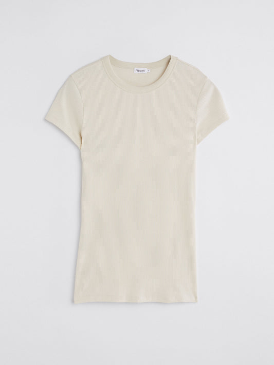 Filippa K Fine Rib-t-shirt NWOT