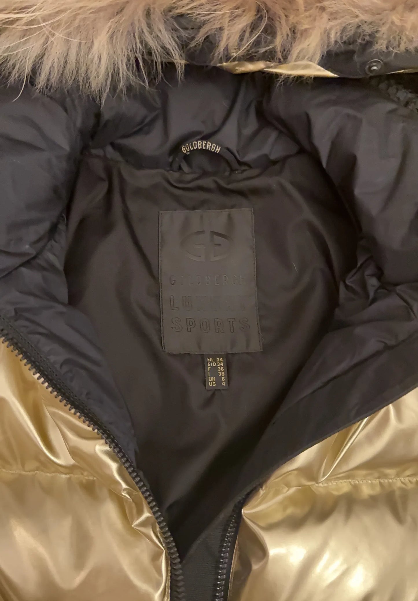 Goldbergh Aura Fur Puffer jacket