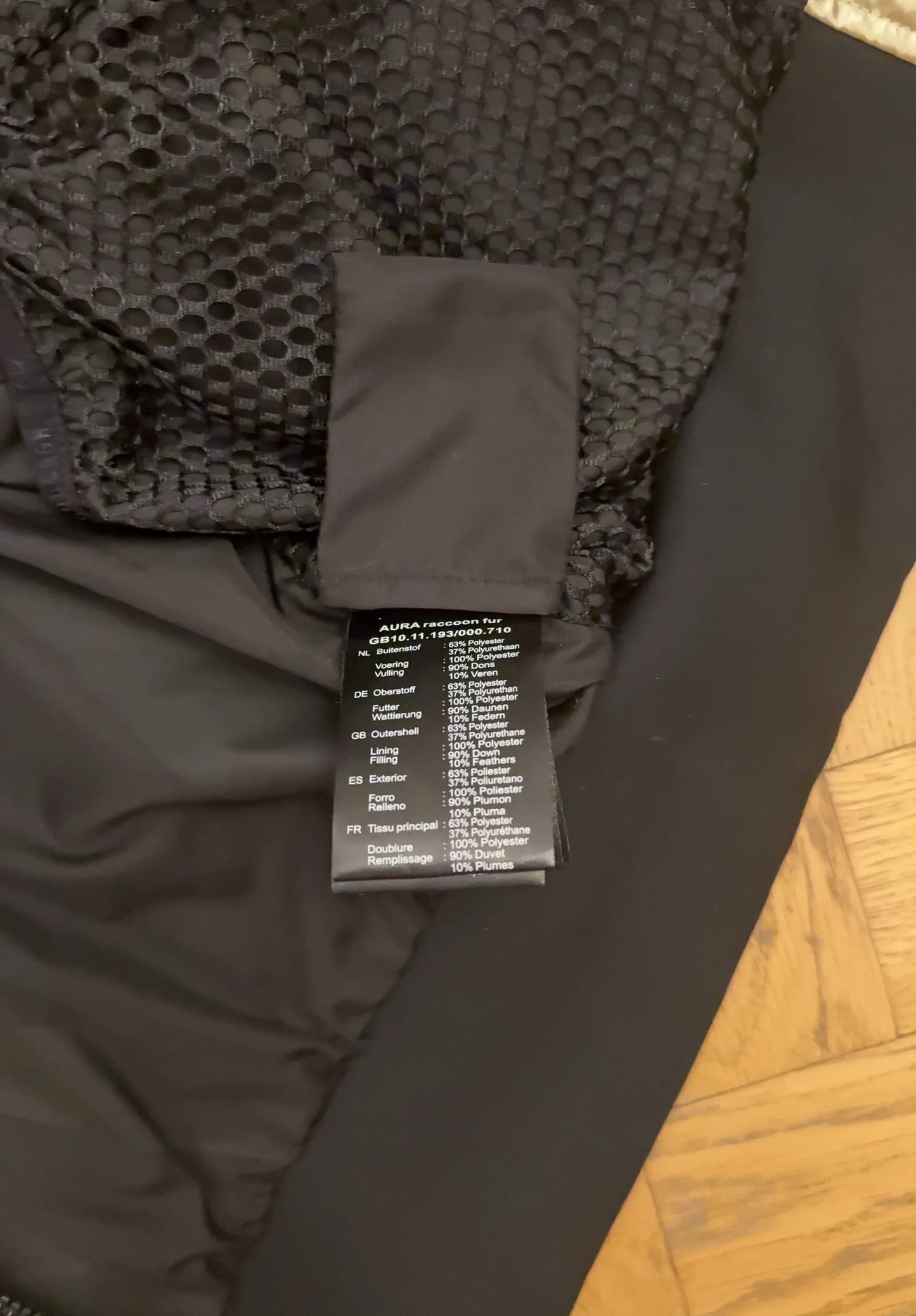 Goldbergh Aura Fur Puffer jacket