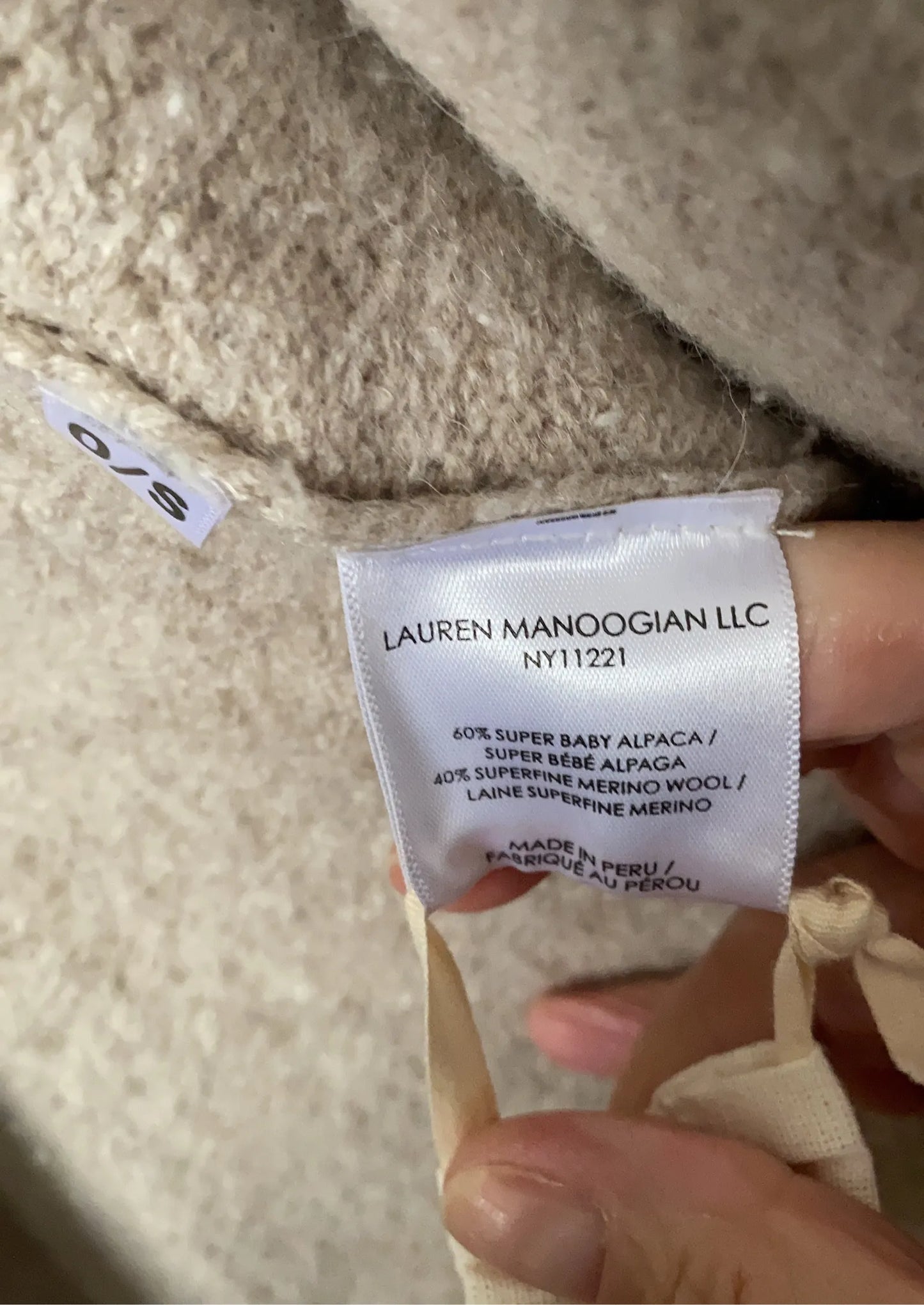 Lauren Manoogian Poncho