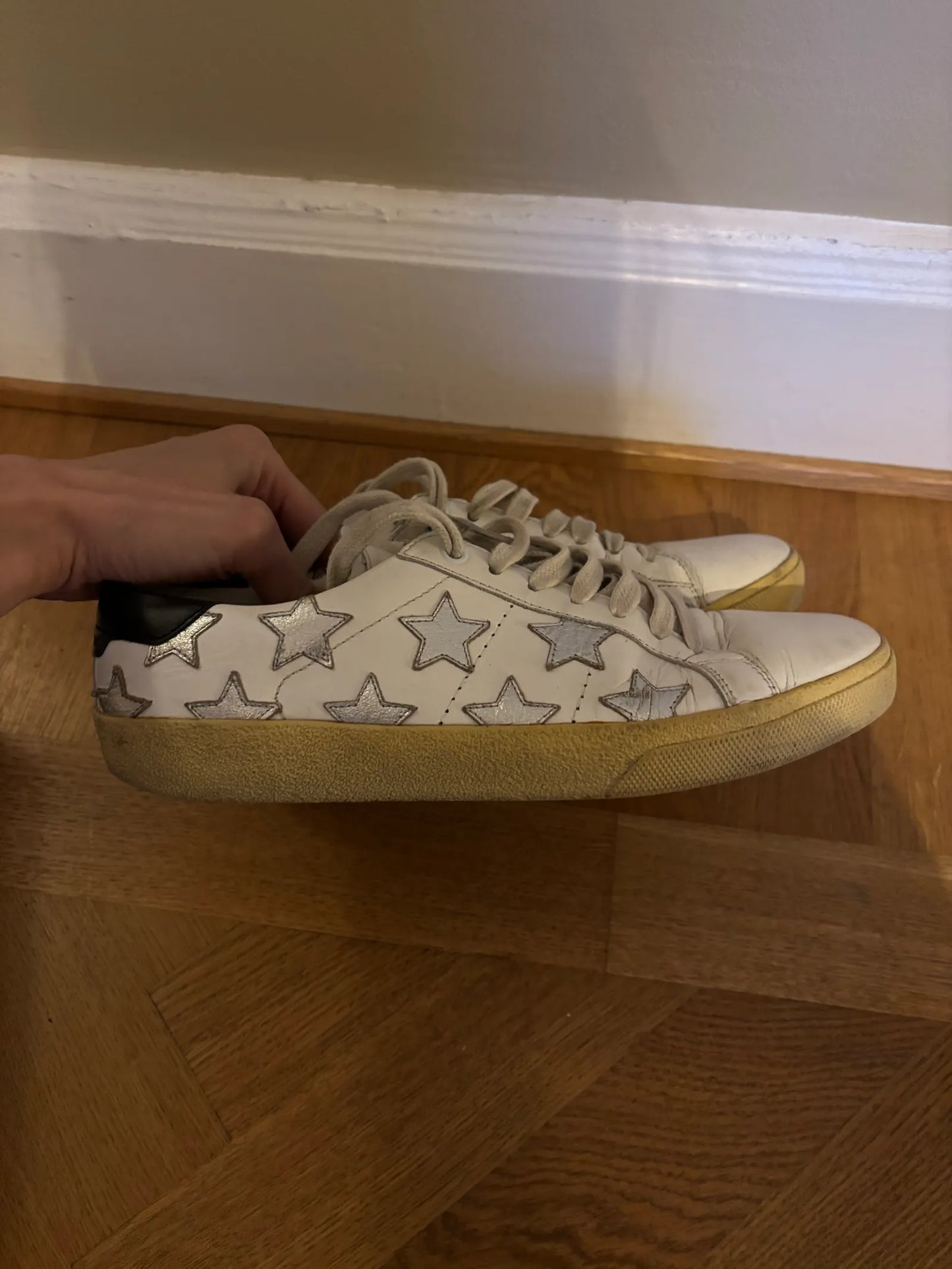Saint Laurent Court Classic Trainers Sneakers