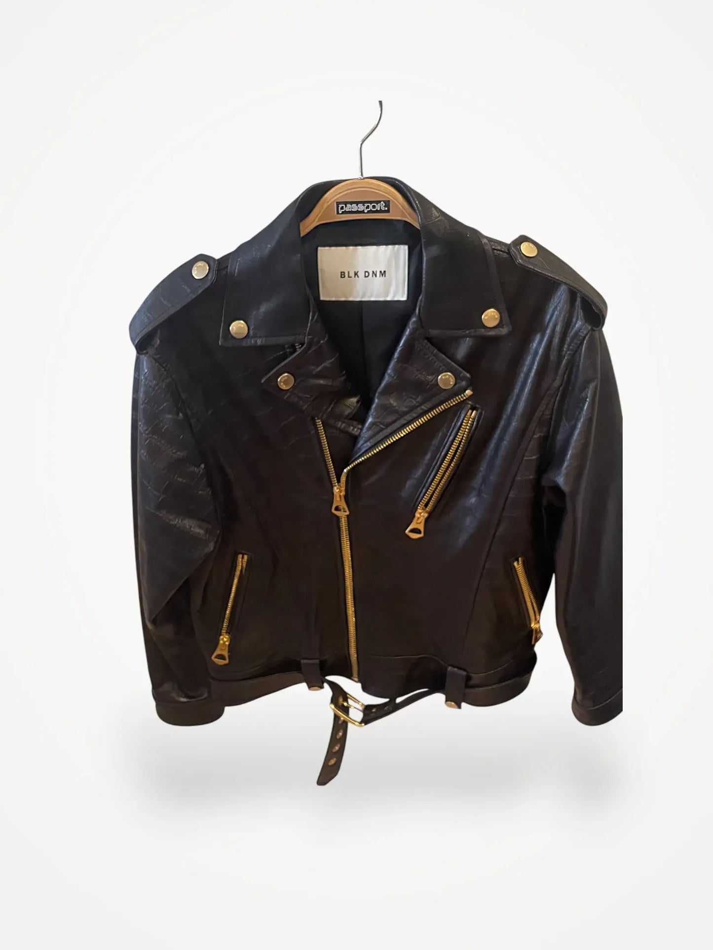 BLK DNM-skinnjacka NWOT