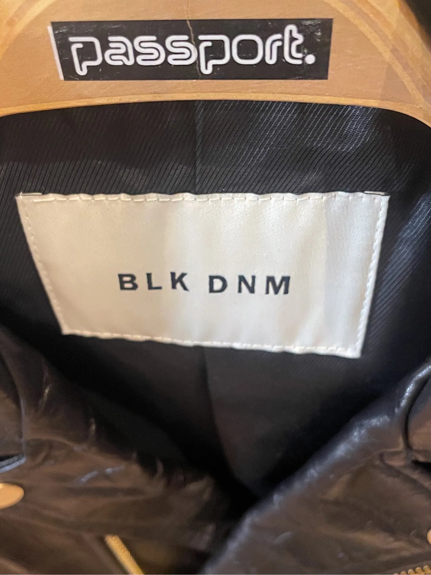 BLK DNM-skinnjacka NWOT