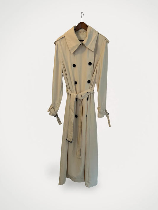 Acne Studios Lucie Trench Ivory-trenchcoat NWOT