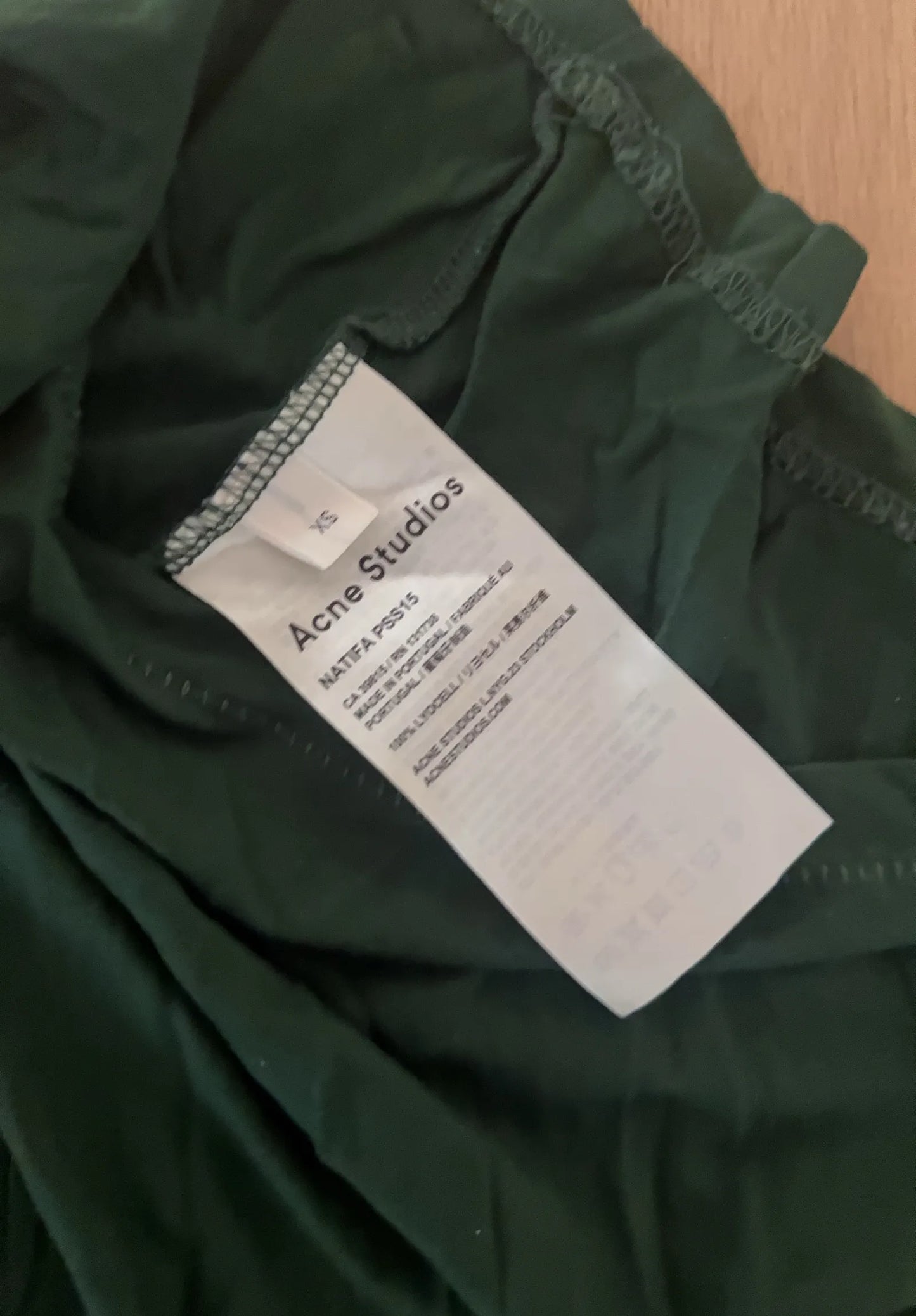 Acne Studios Natifa Pss/15 Dress