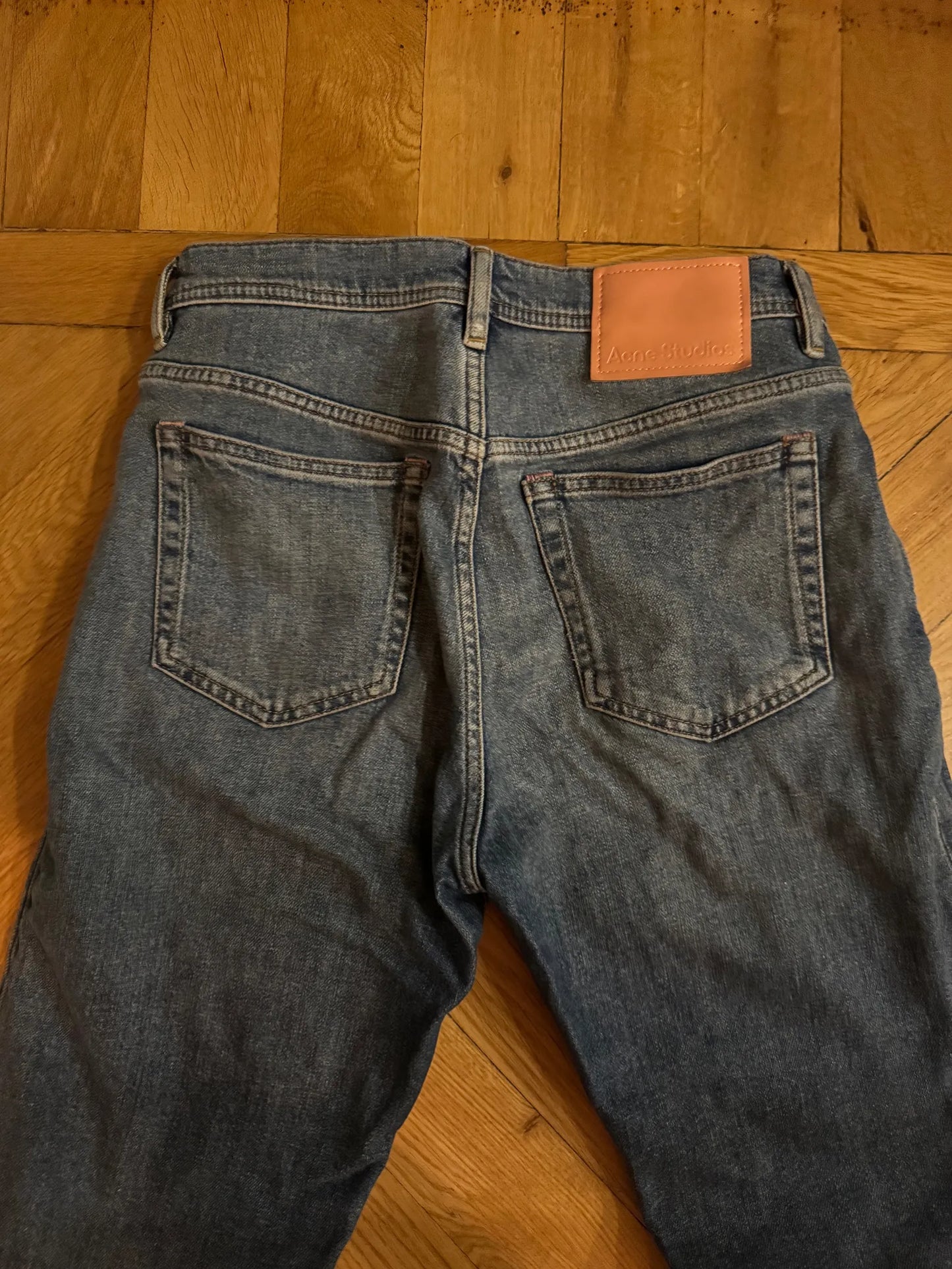 Acne Studios River Mid Blue-jeans