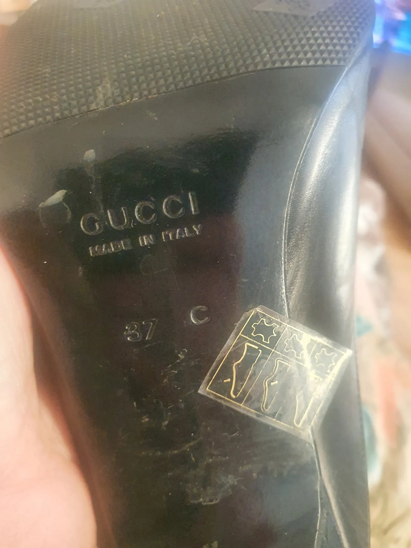 Gucci-skinnskor NWOT