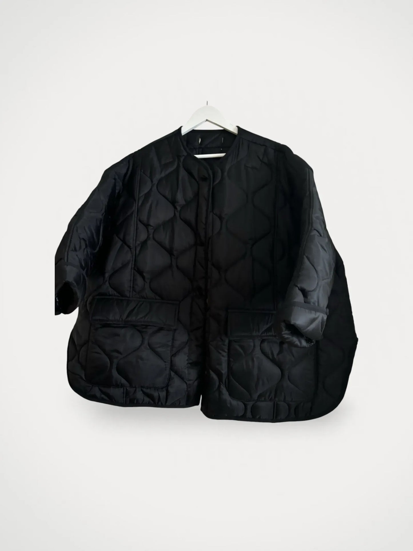 The Frankie Shop Quilted Padded Ripstop-jacka NWOT