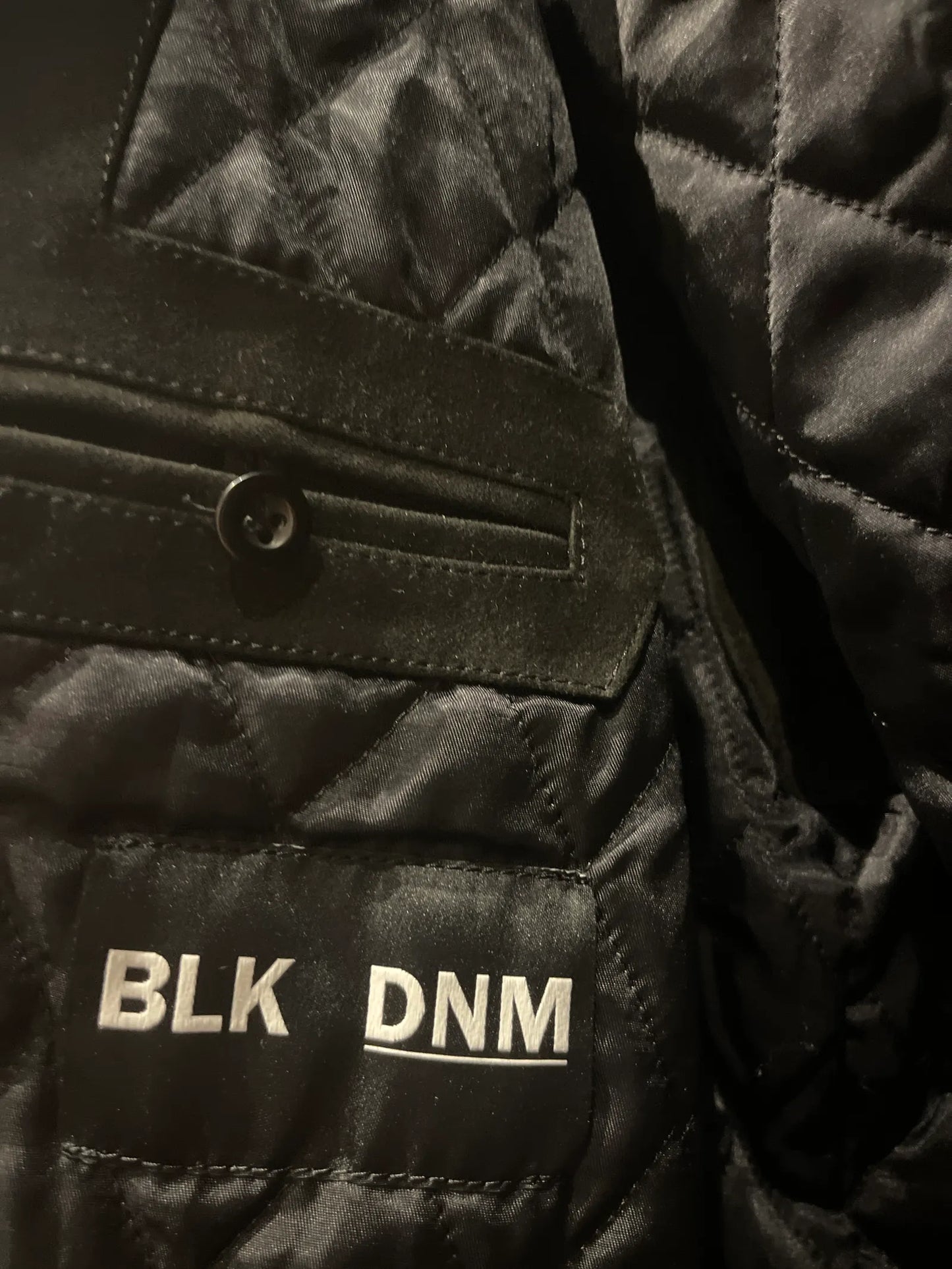 BLK DNM-skinnjacka NWT