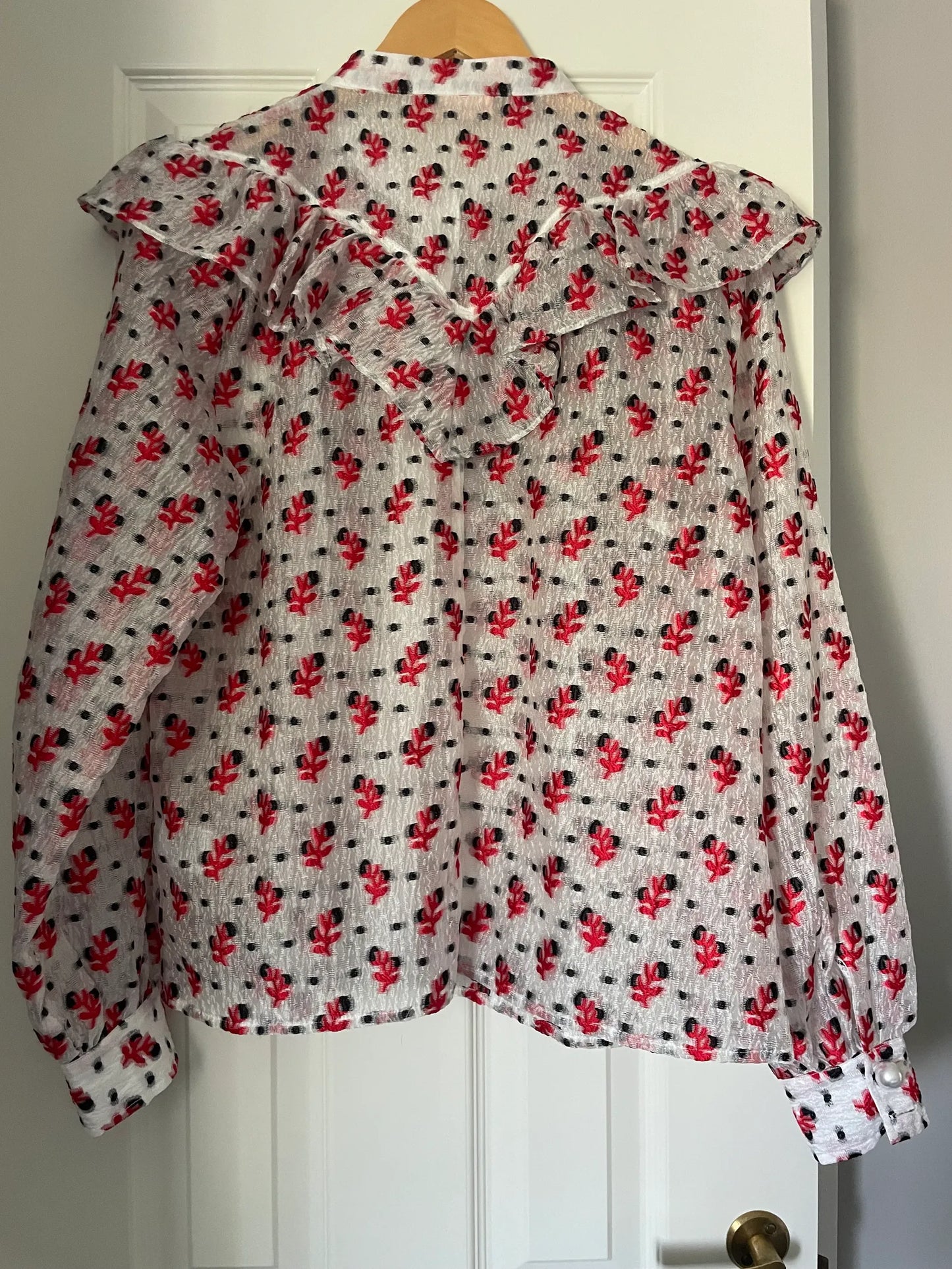 Custommade-blus NWOT