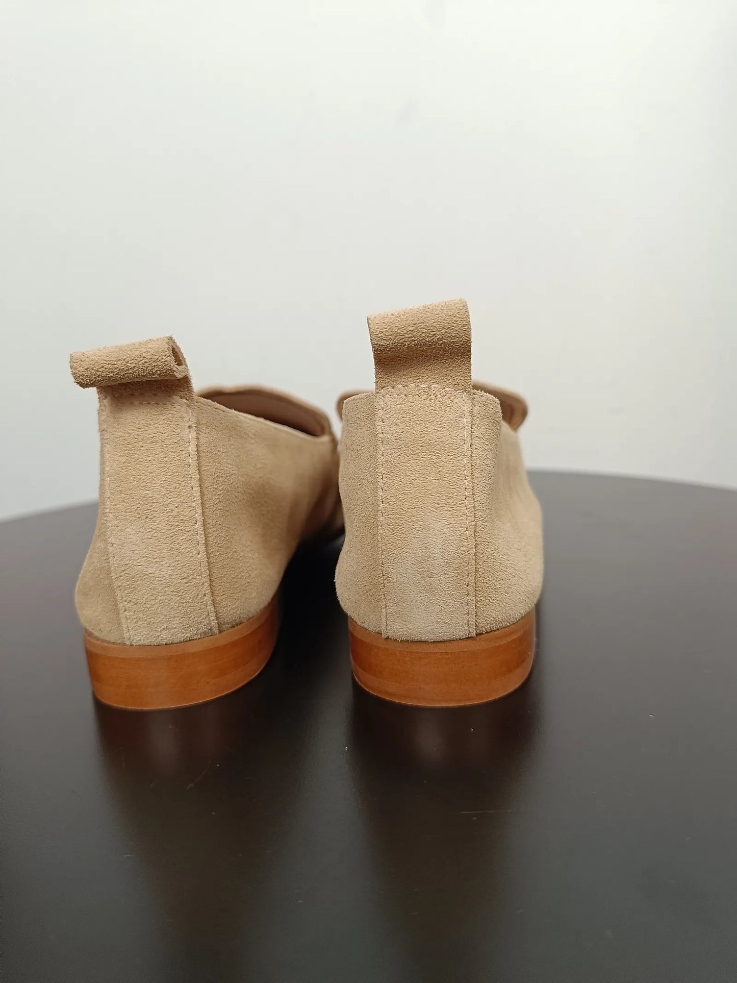 Flattered Vida Suede Sand-loafers