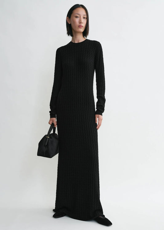Toteme Cable Knit Dress Dress