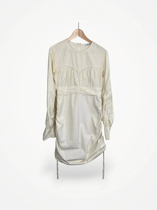 NA-KD Gathered Ballon Sleeve Dress