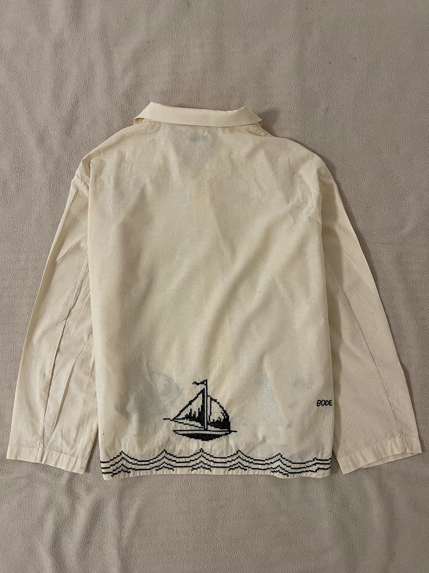 Bode Sailing-linneskjorta NWOT