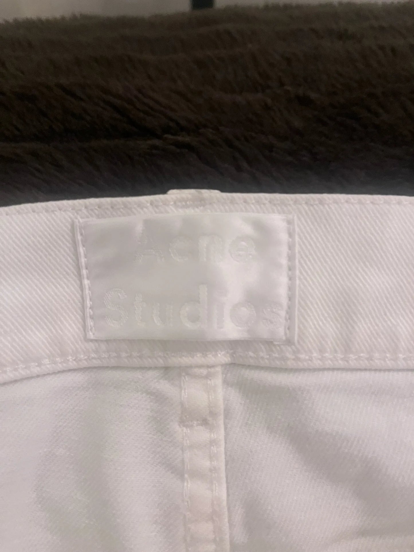 Acne Studios Ace White Jeans