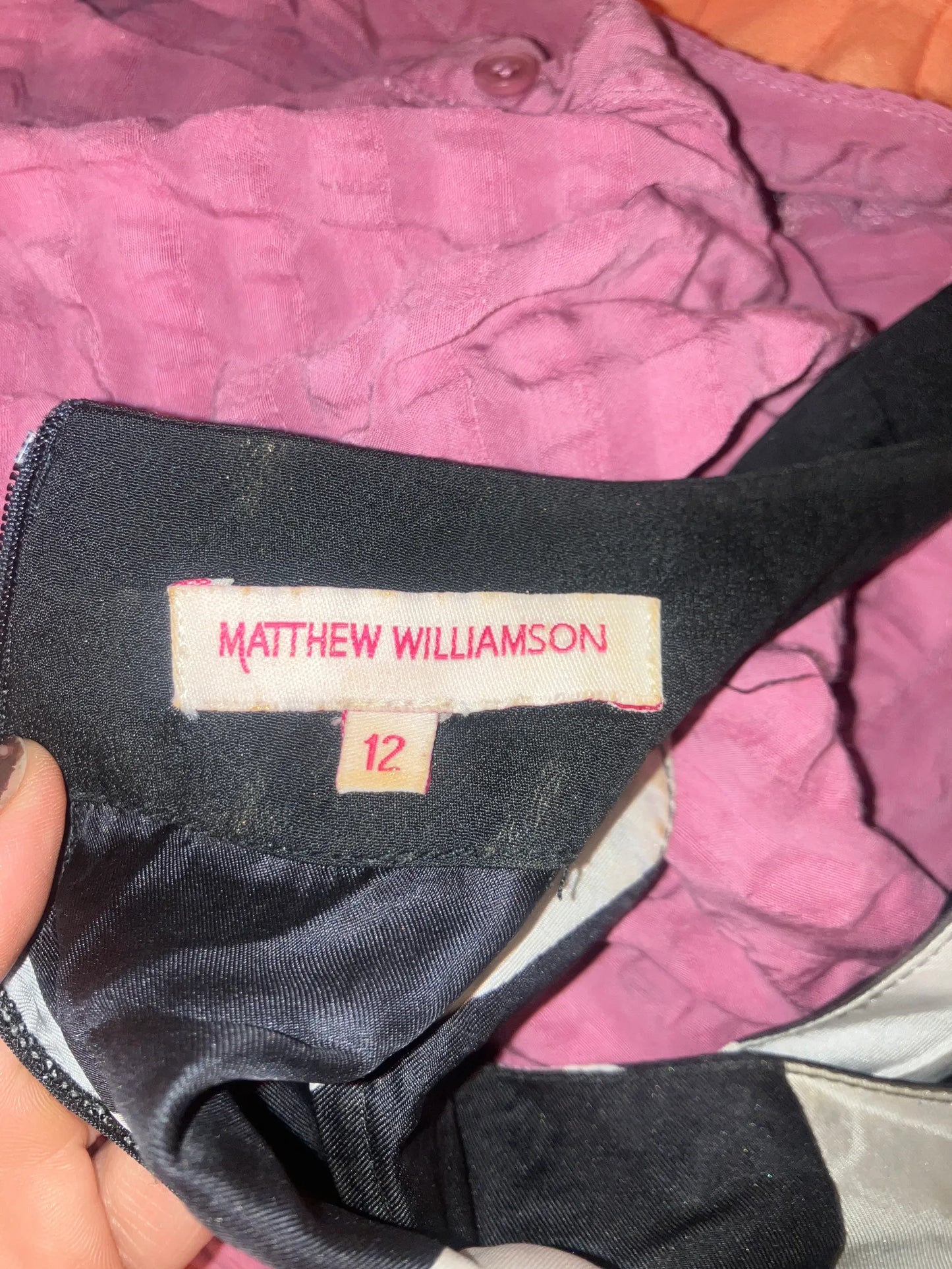 Matthew Williamson-sidenklänning