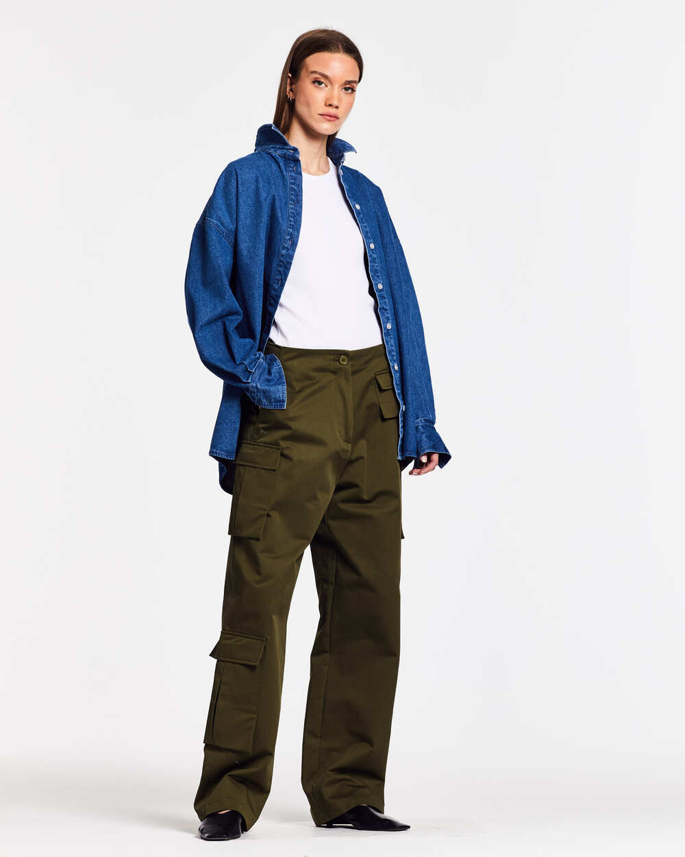 One and Other Gina Cargo pant-byxor NWT