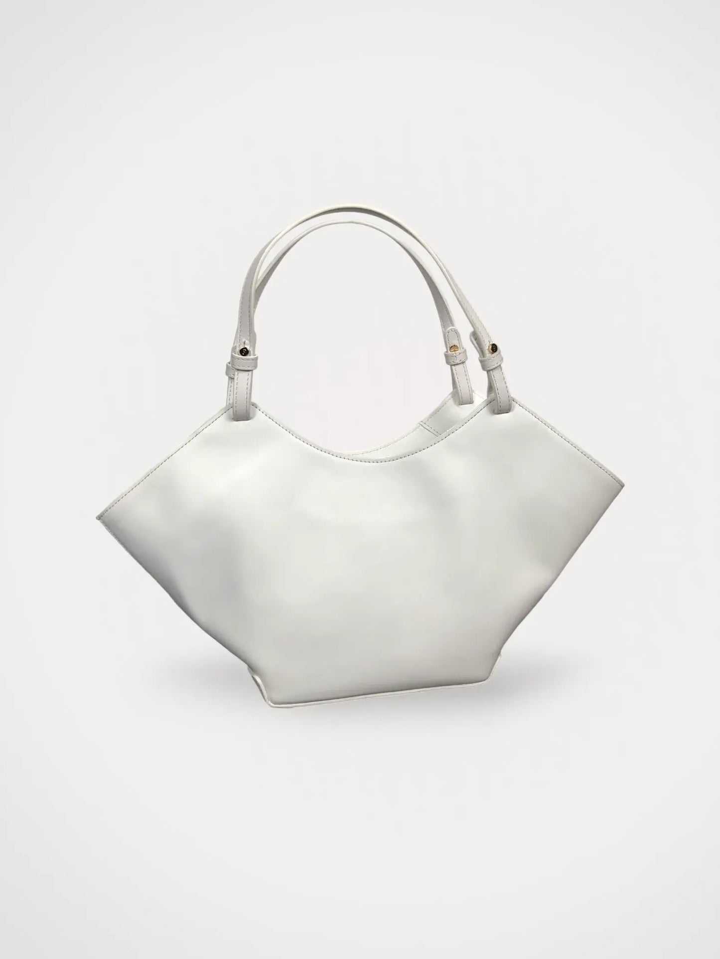 Flattered White Affair / Dila Mini Tote-skinnhandväska NWOT