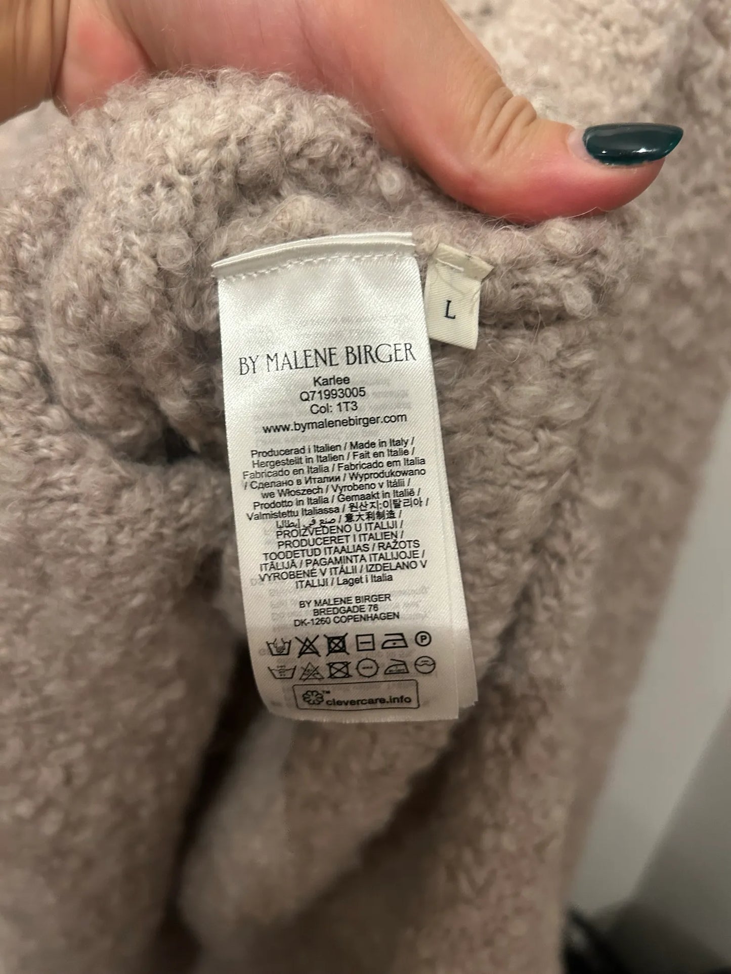 By Malene Birger Karlee Beige Sweater