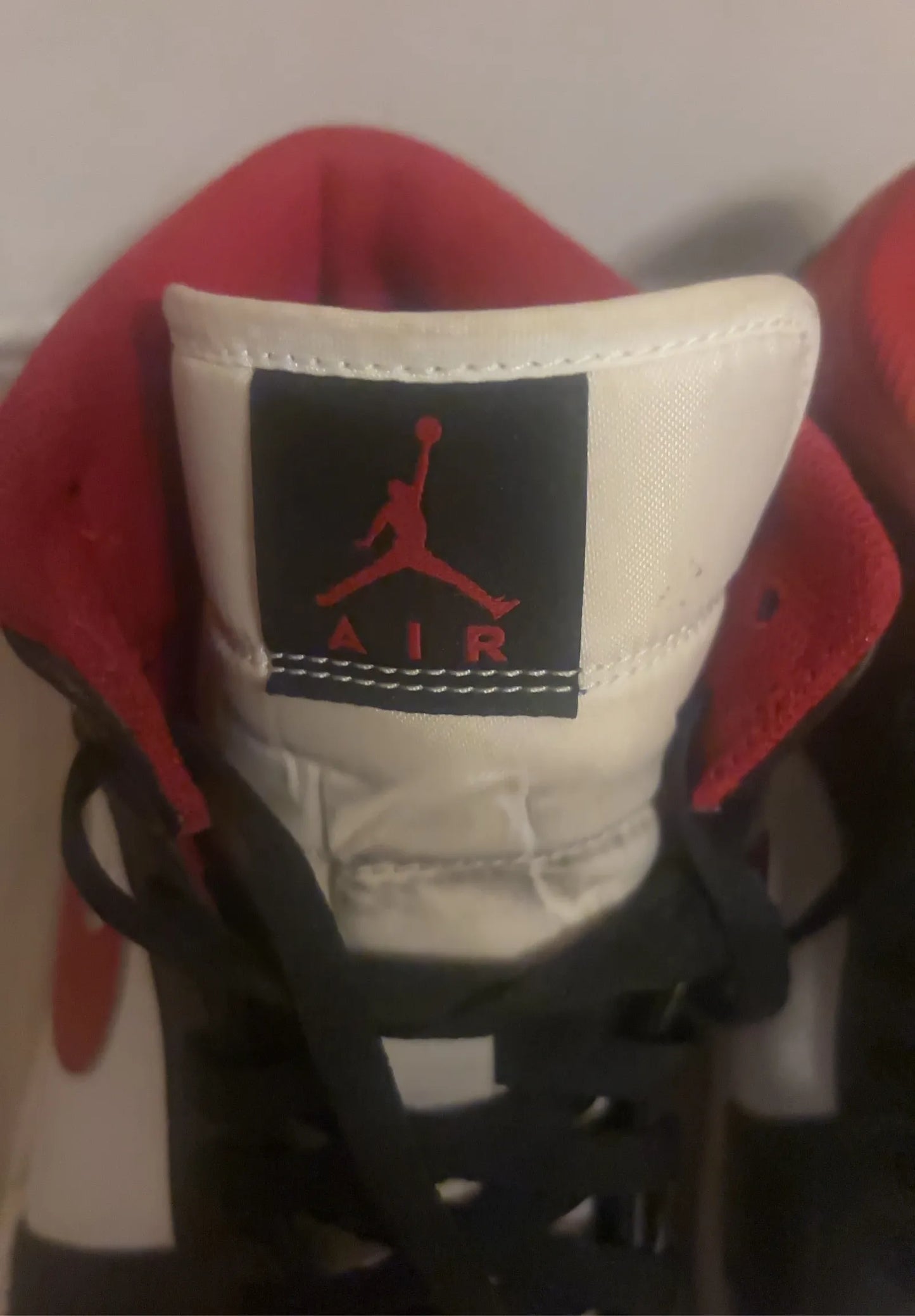 Jordan Air 1 Gym Red Black White Sneakers