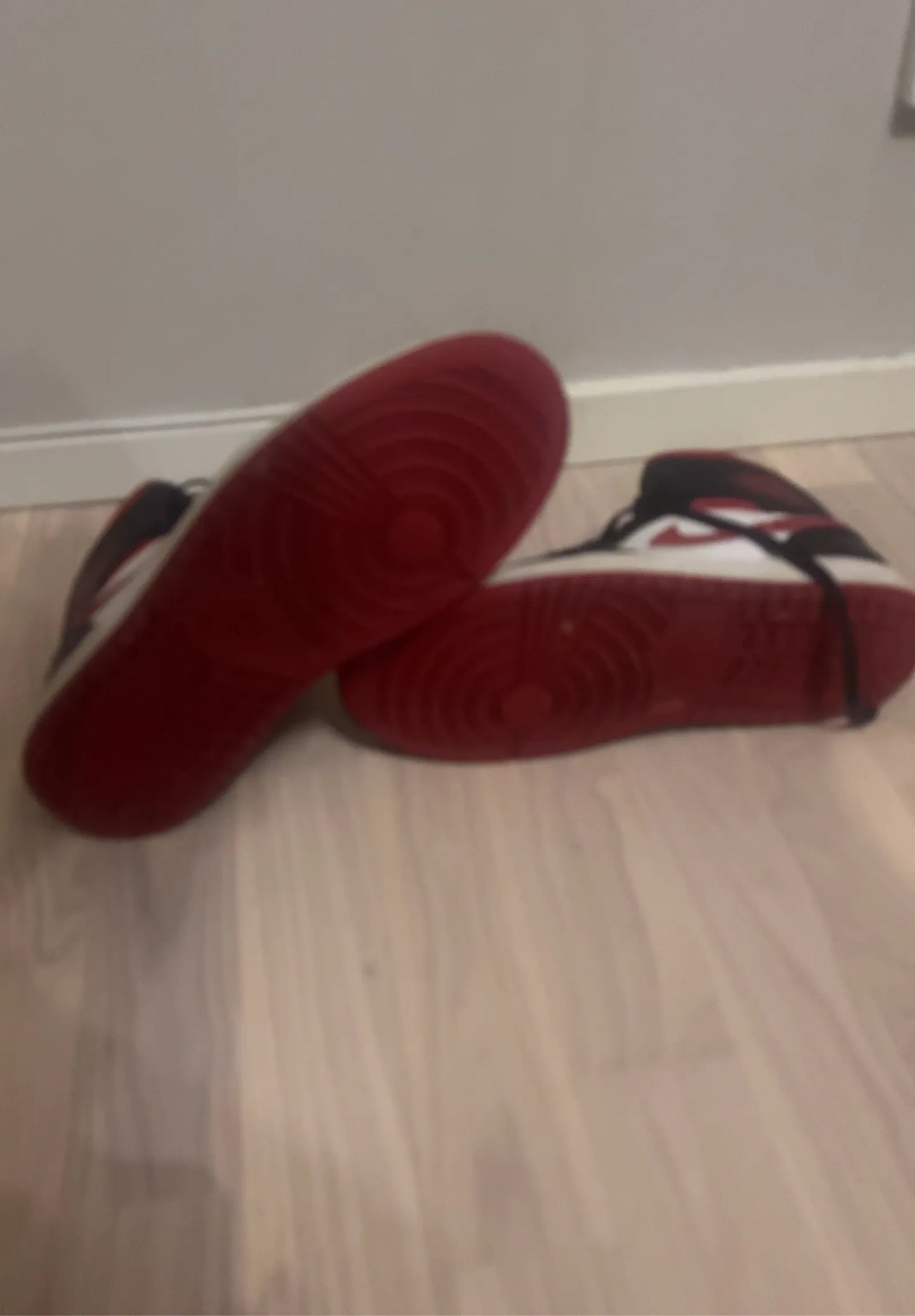 Jordan Air 1 Gym Red Black White Sneakers