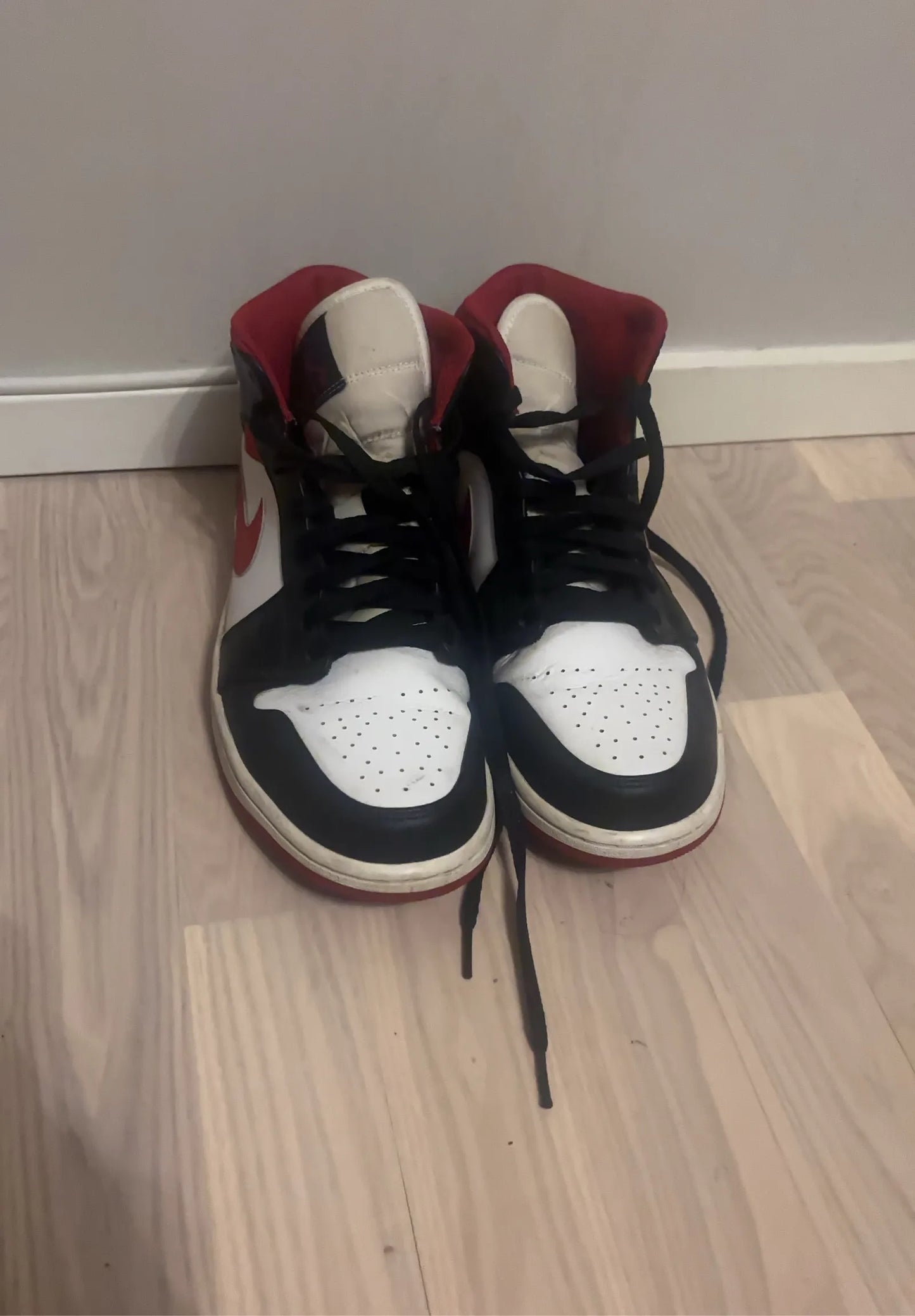 Jordan Air 1 Gym Red Black White Sneakers