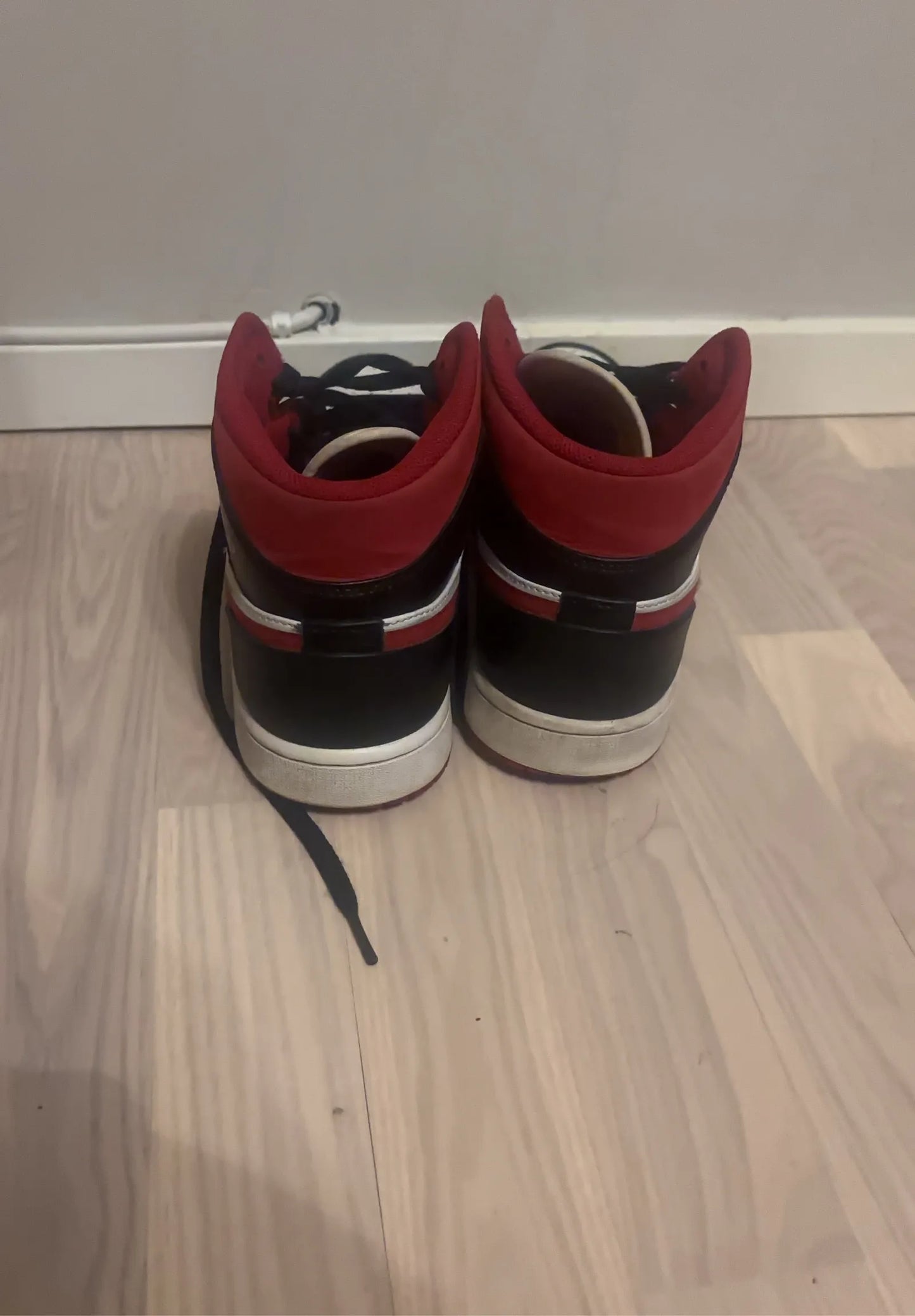 Jordan Air 1 Gym Red Black White Sneakers