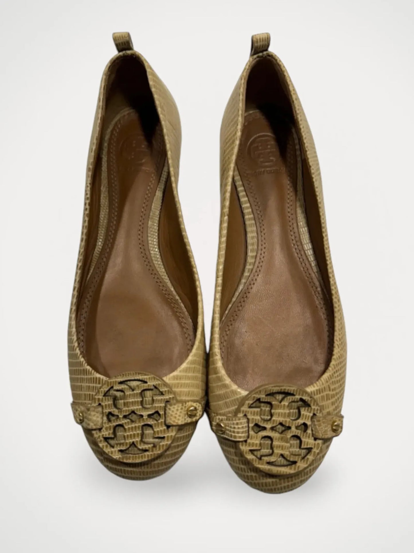 Tory Burch-skinnballerinaskor