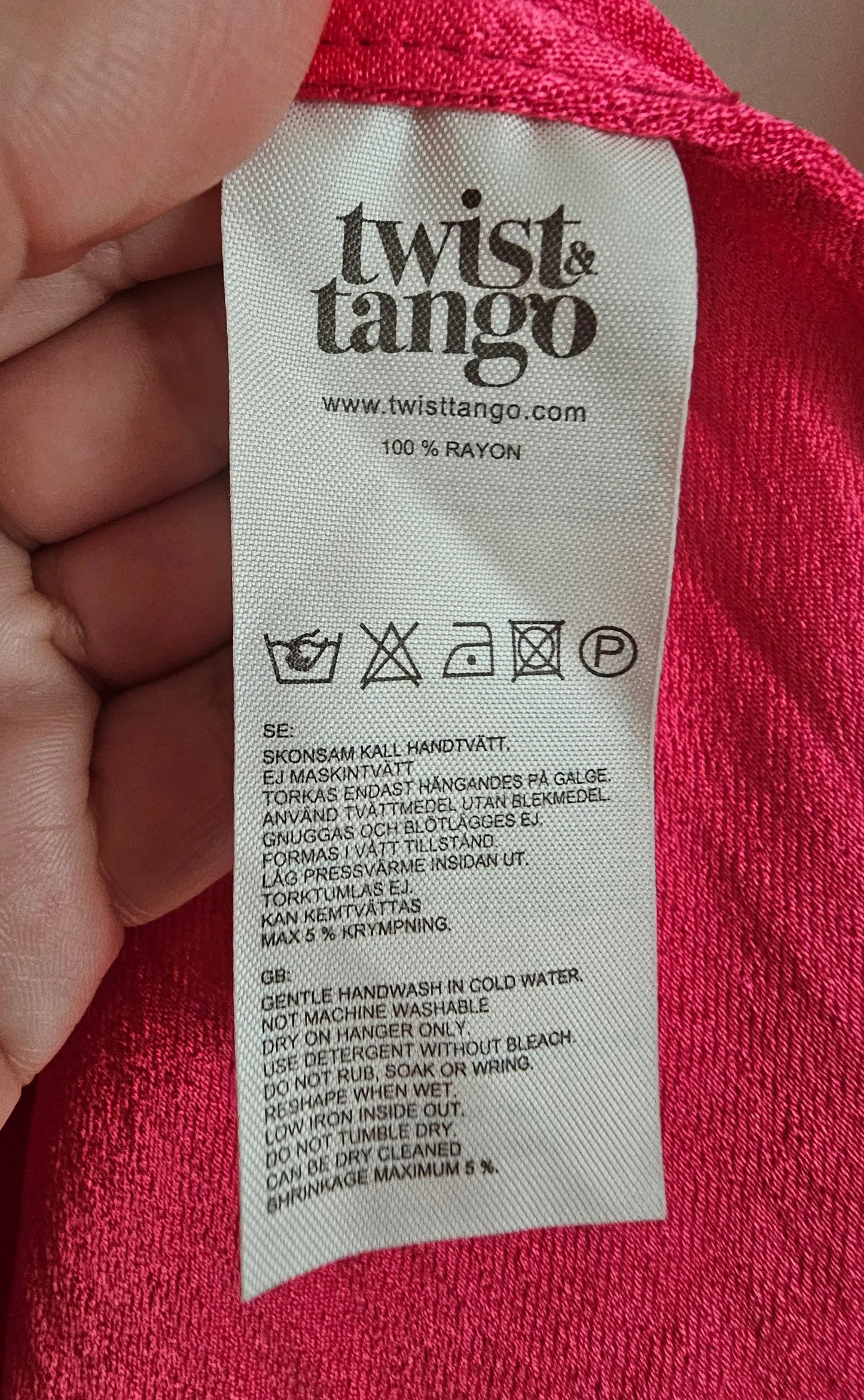 Twist & Tango-klänning NWOT