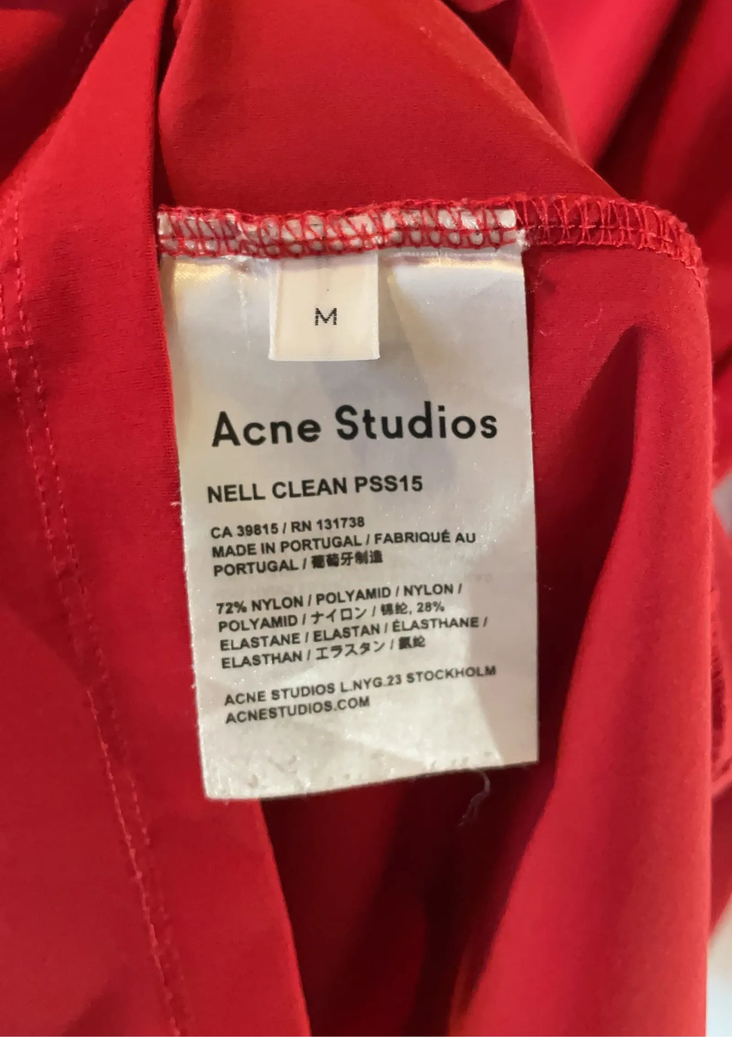 Acne Studios Nell Clean Dress