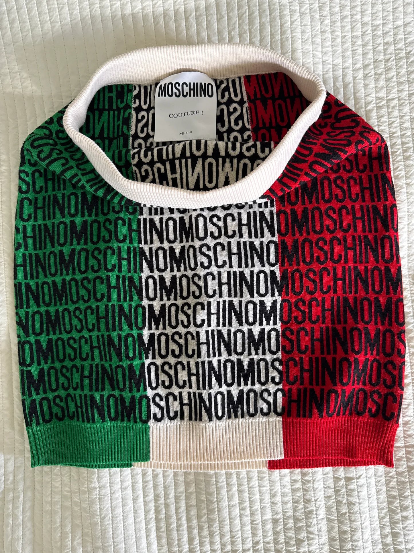 Moschino Print Skirt