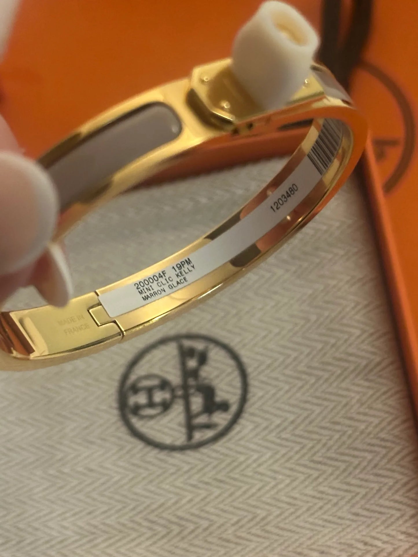Hermès Mini Clic Kelly Bracelet