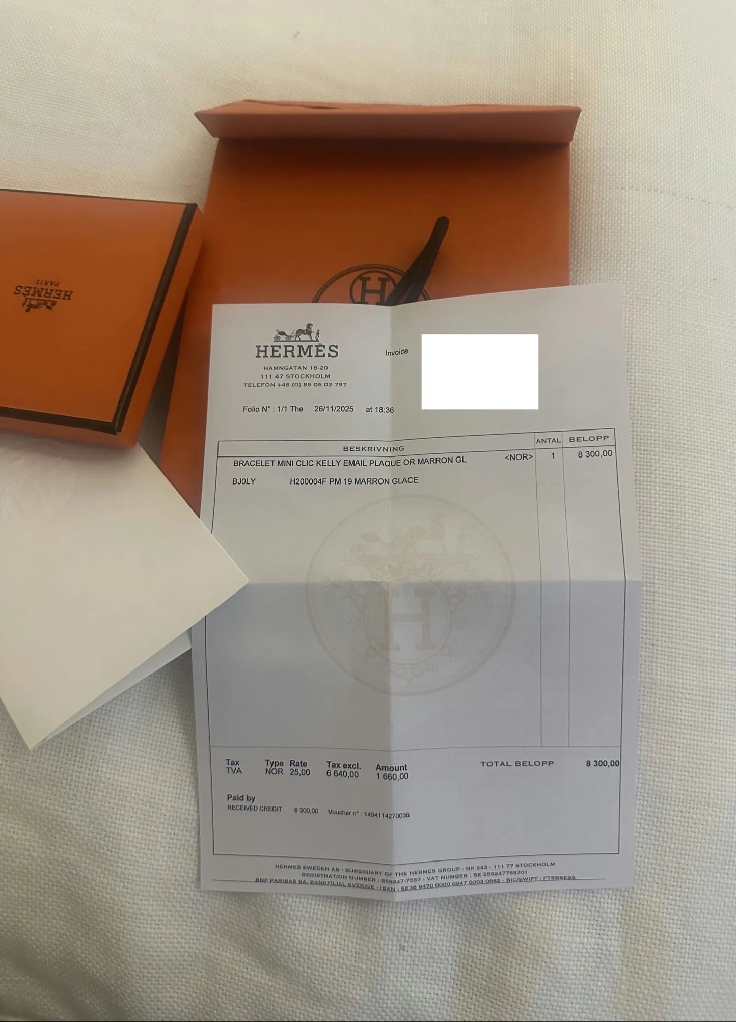 Hermès Mini Clic Kelly Bracelet