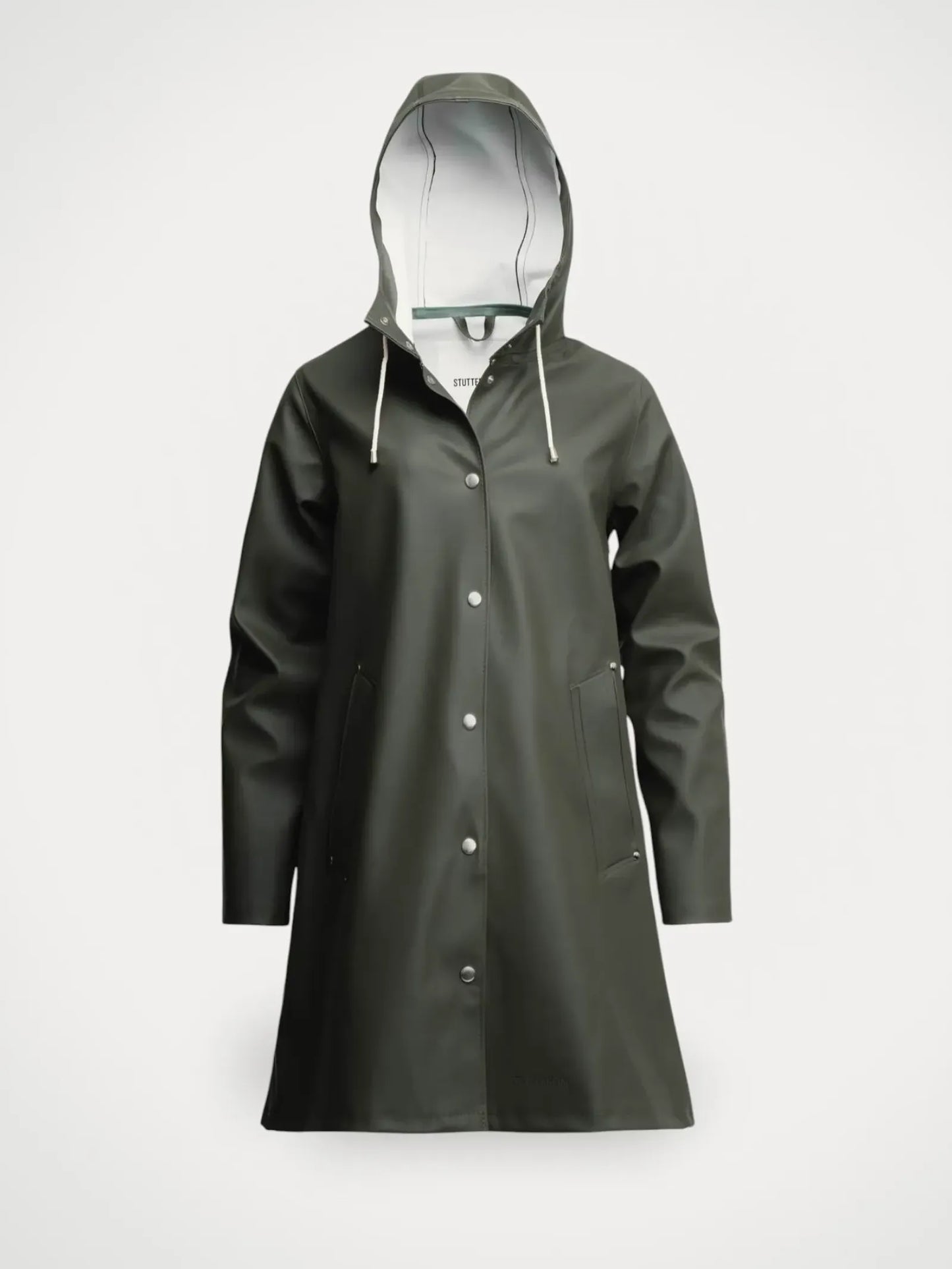 Stutterheim Mosebacke Green-regnjacka NWT