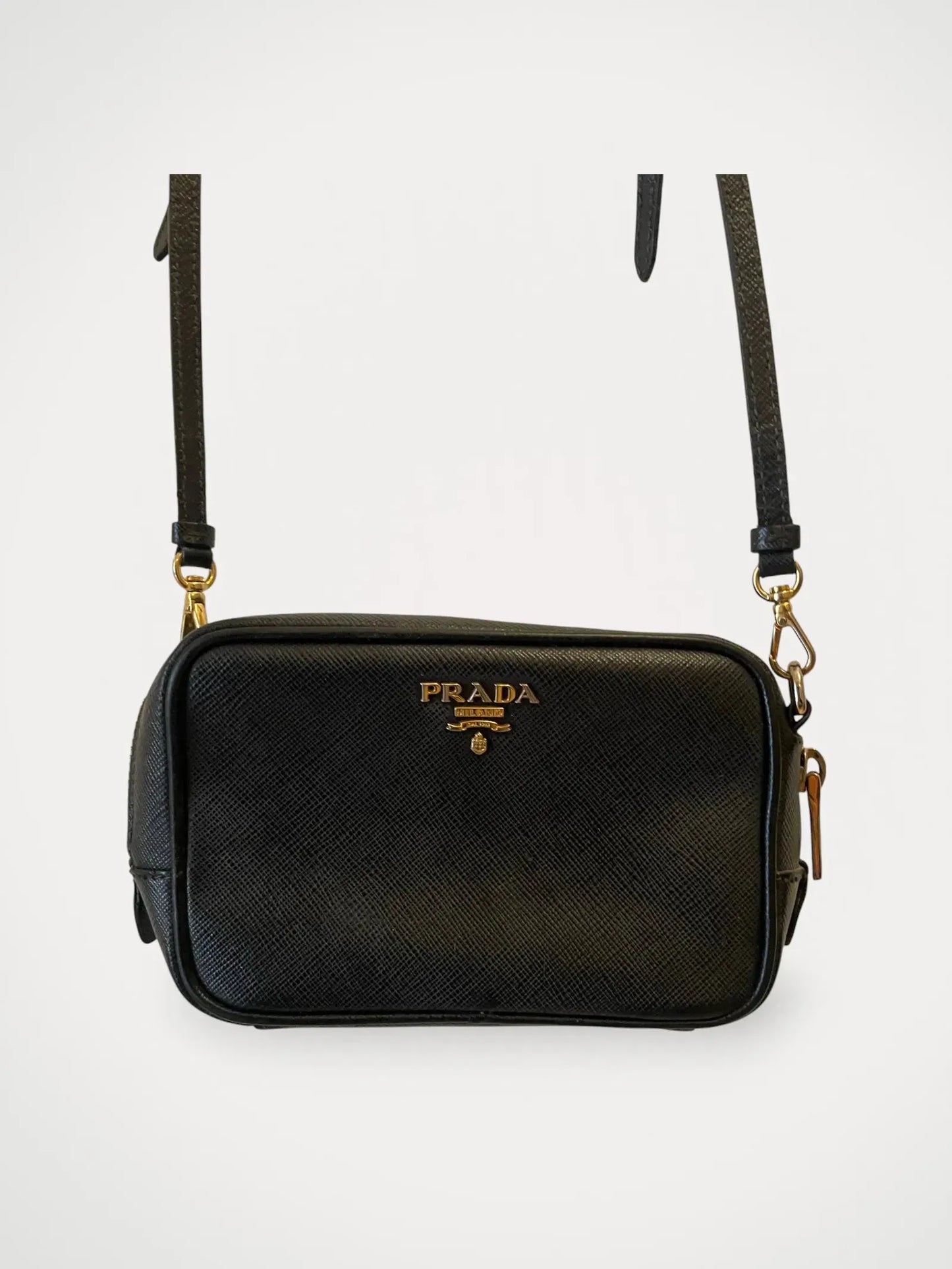 Prada Saffiano Lux Camera Shoulder bag
