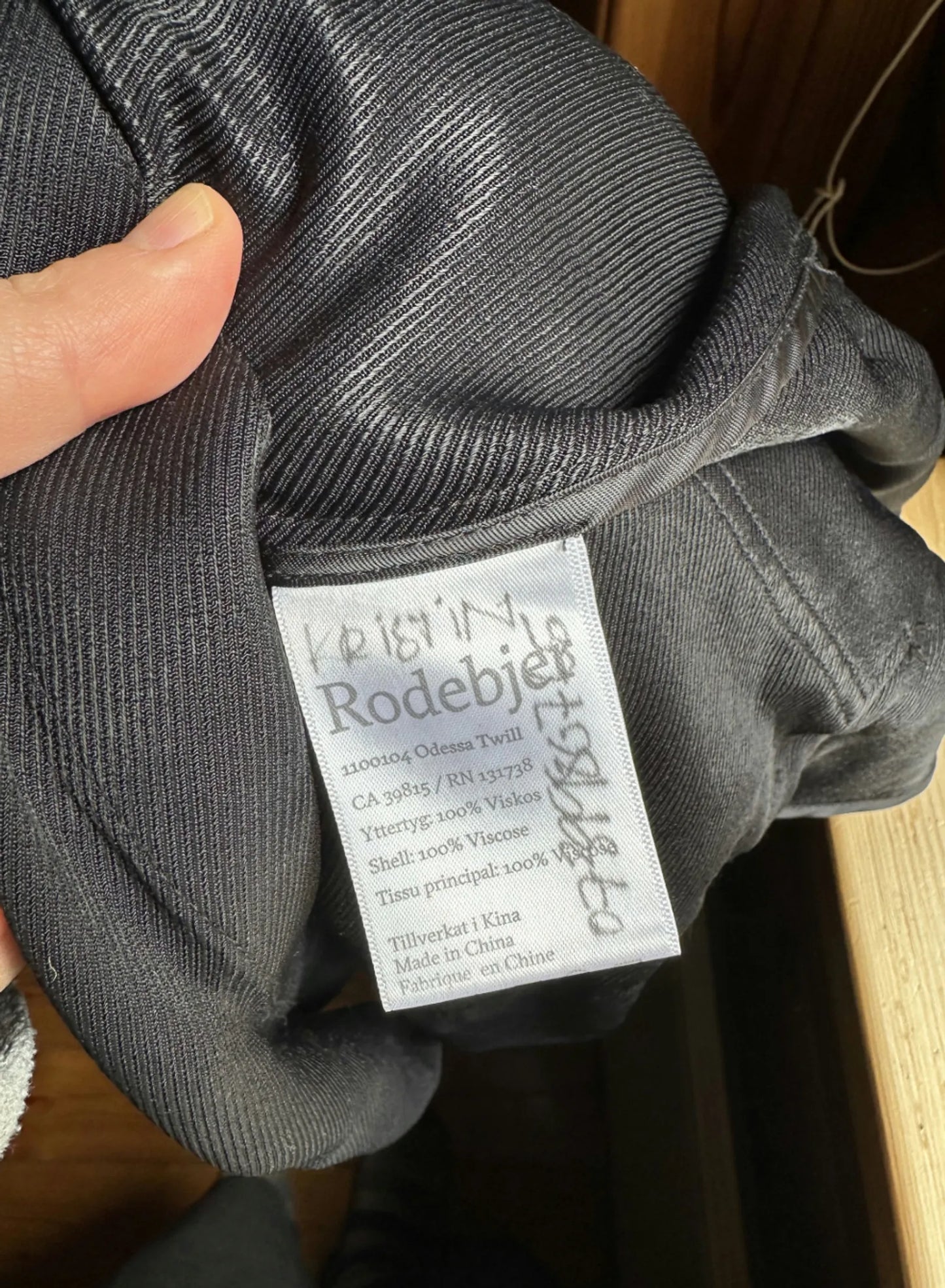 Rodebjer Odessa Twill-trenchcoat