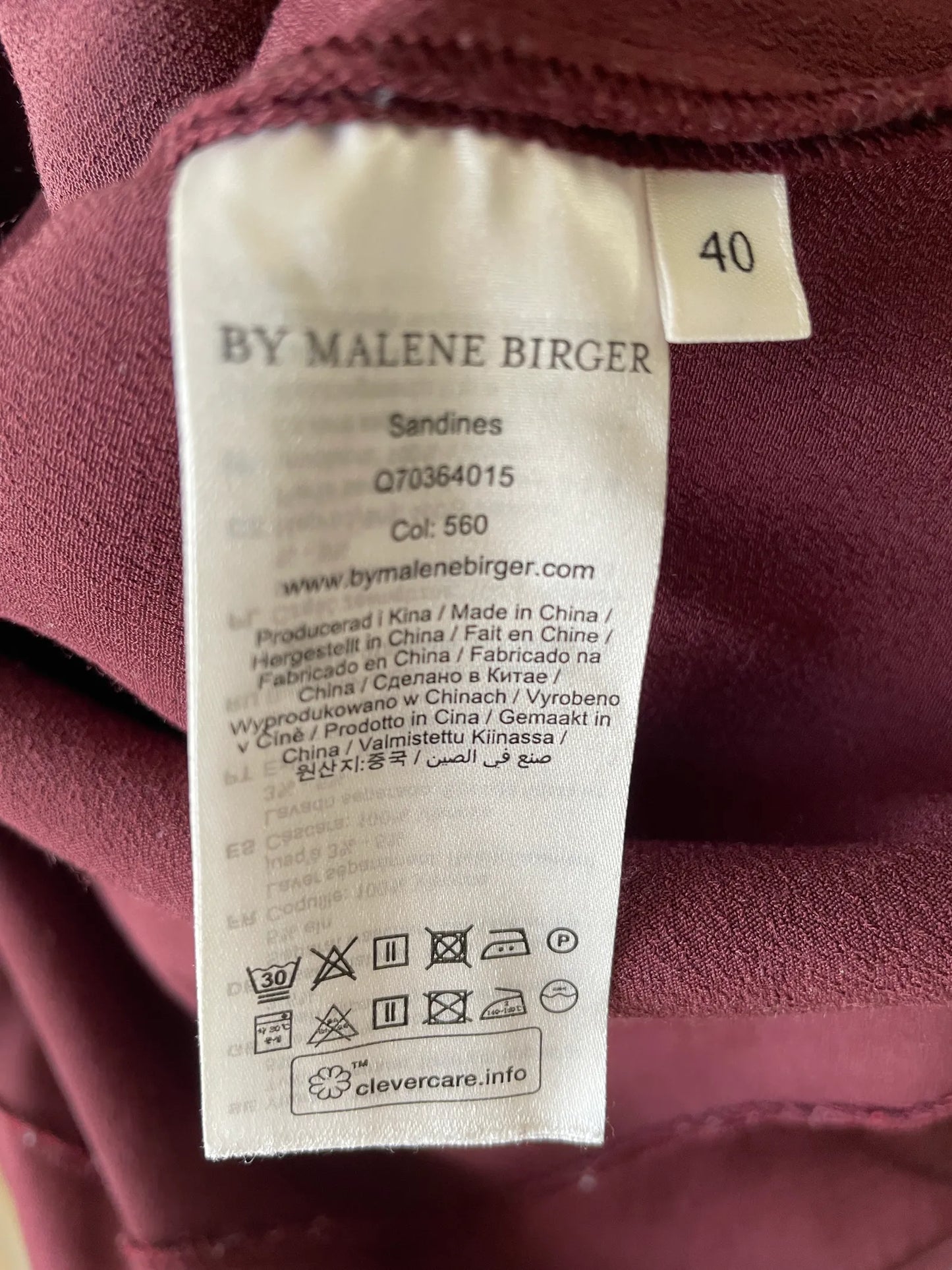 By Malene Birger Sandines-blus