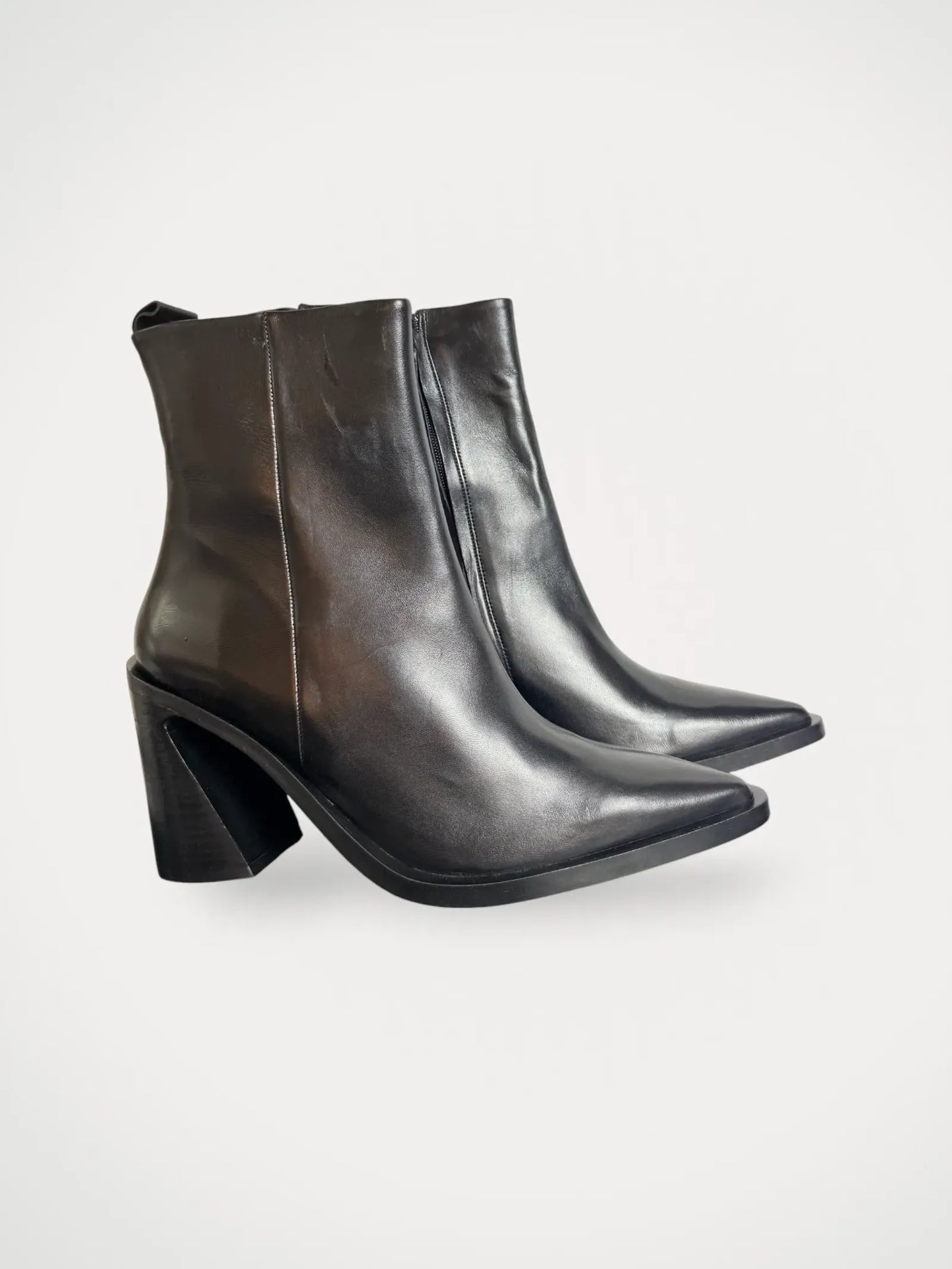 Blankens The Tora Black-skinnboots